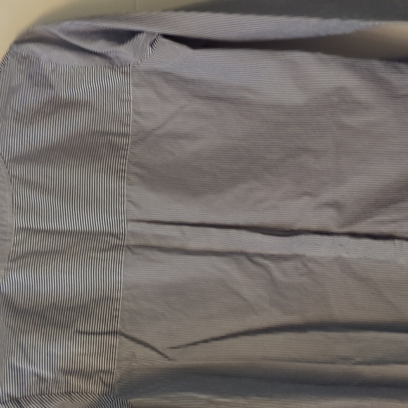 Theory Ophelia Taff Stripe Career Office Work Minimalist Wear Shirt Sz Small - Picture 8 of 9